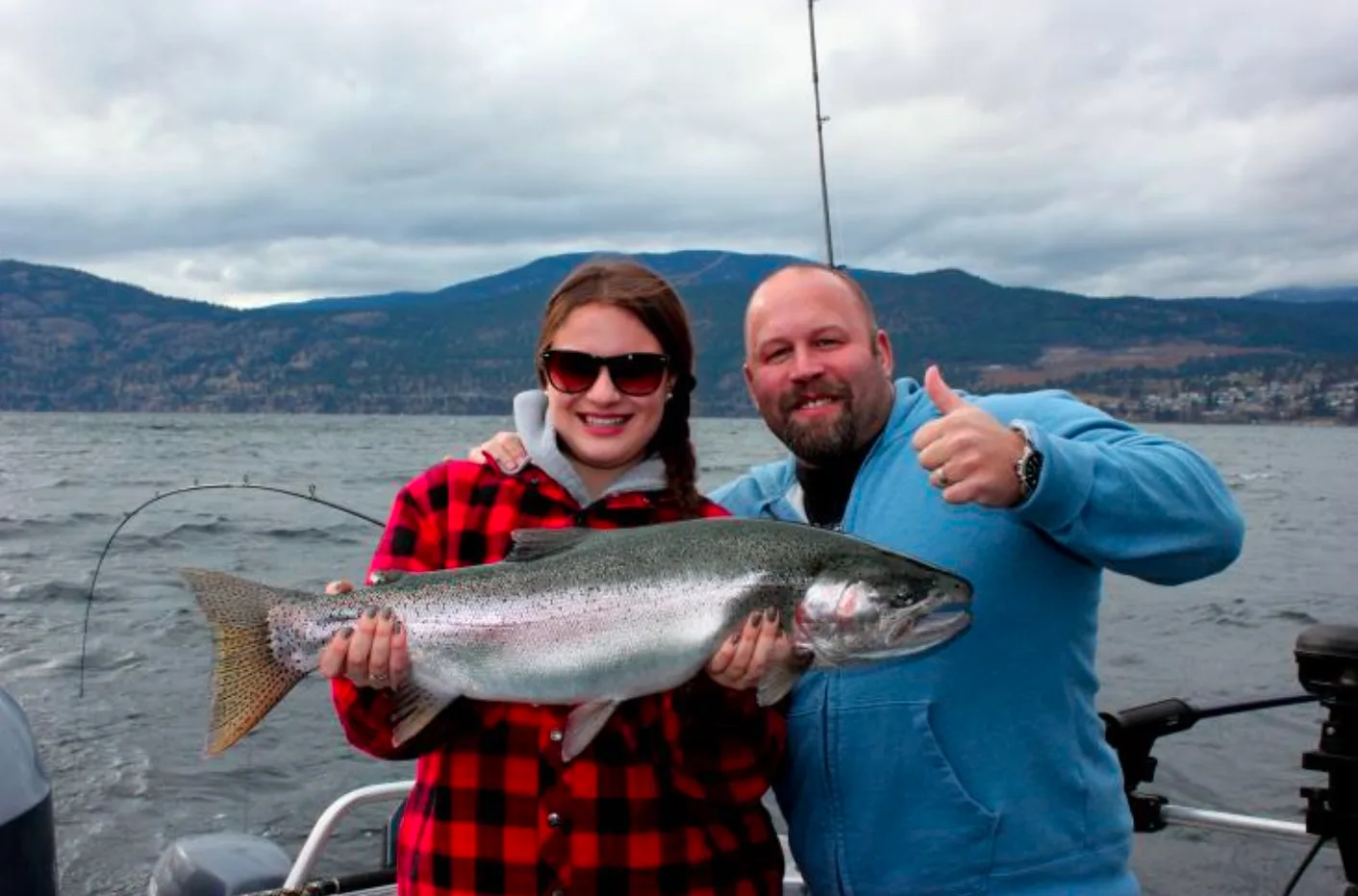 Fishing on Okanagan Lake