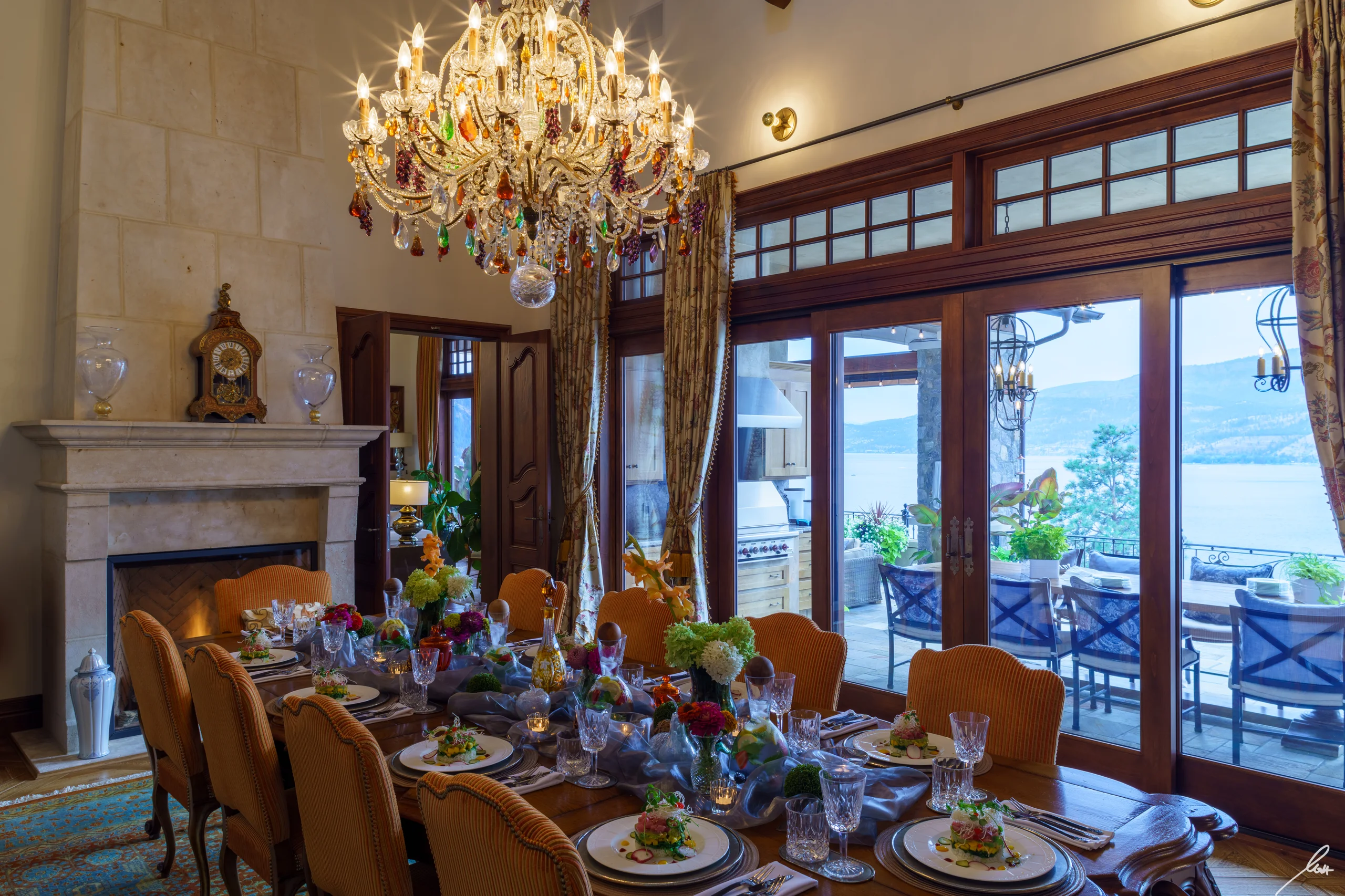 Fine dining with tailored menus